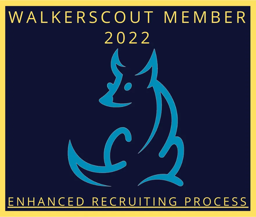 WalkerScout Member 2022 - Enhanced Recruiting Process badge